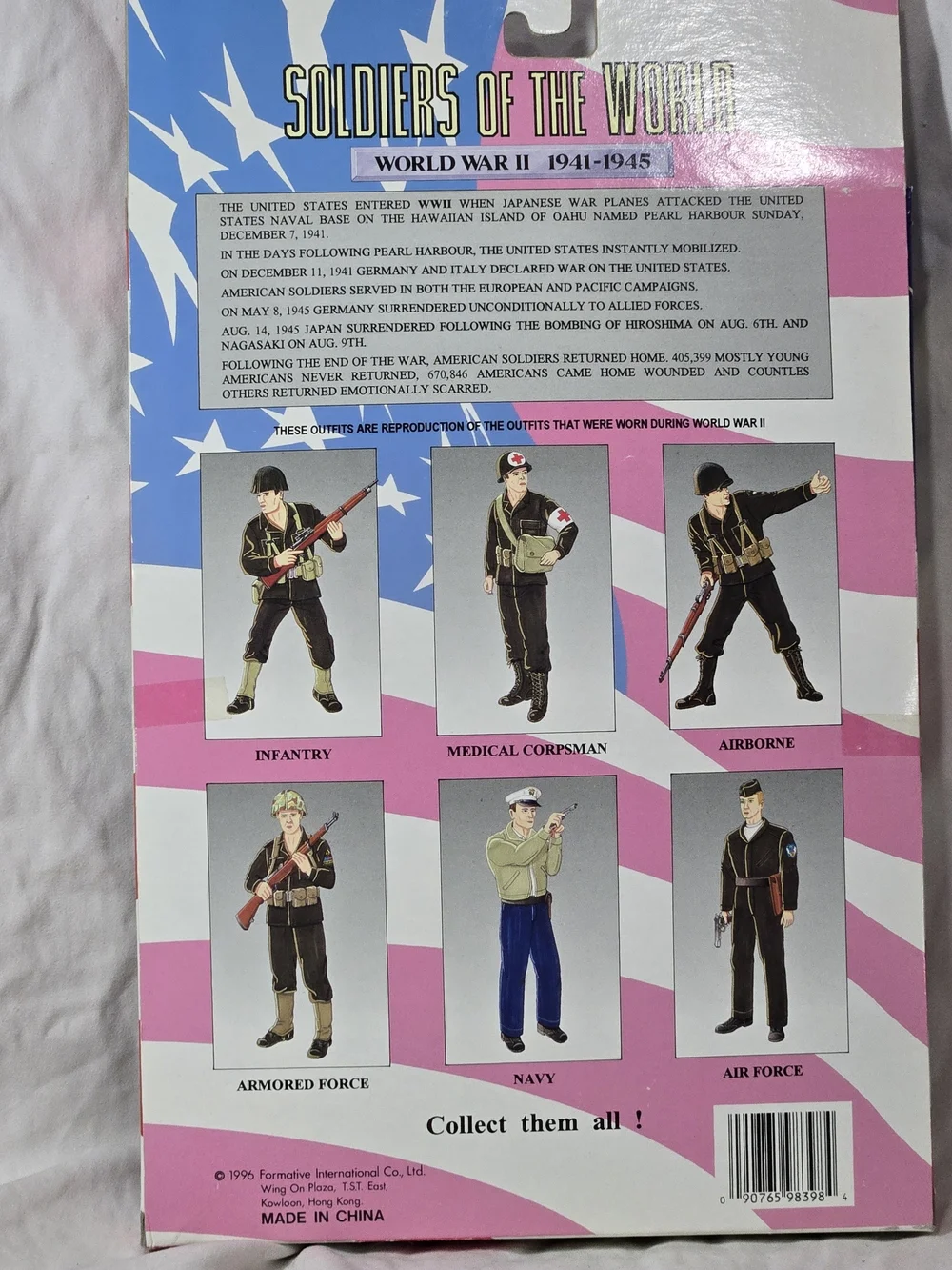 Vintage Soldiers of the World WWII 101st Airborne 12